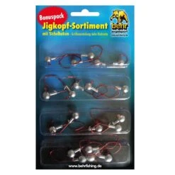 Behr Jigkopf Set 3 20 Stück Haken: #4/0
