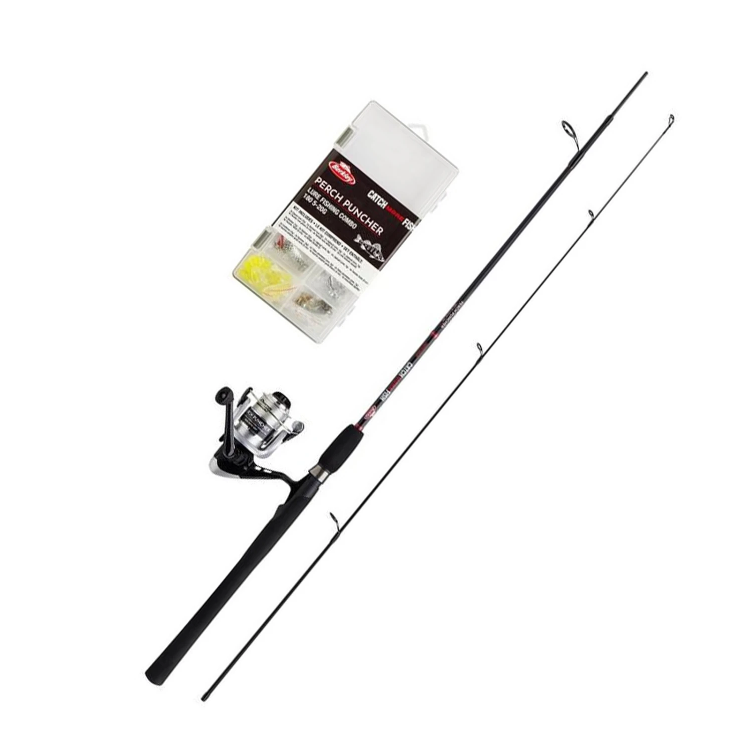 Berkley Catch More Fish Perch Puncher Combo - Barsch Komplett Angelset