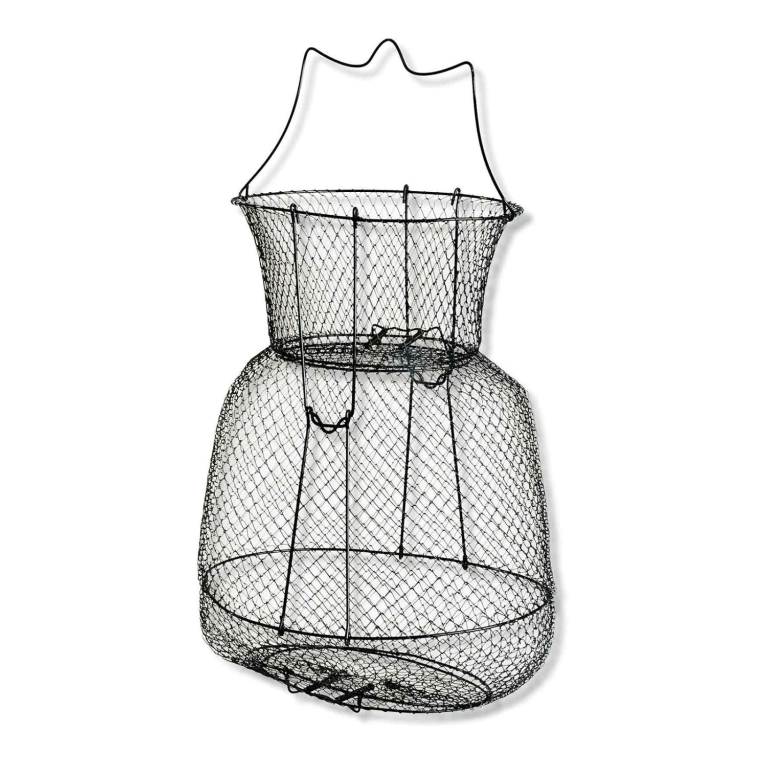 Angelset Hering Gr.XL 11 Teile Rute Rolle Schnur Kescher Vorfach Blei – Bild 4