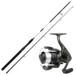 Dam Raubfisch Angeln Allround Combo - Marken Komplett Angelset Rute, Rolle, Schnur