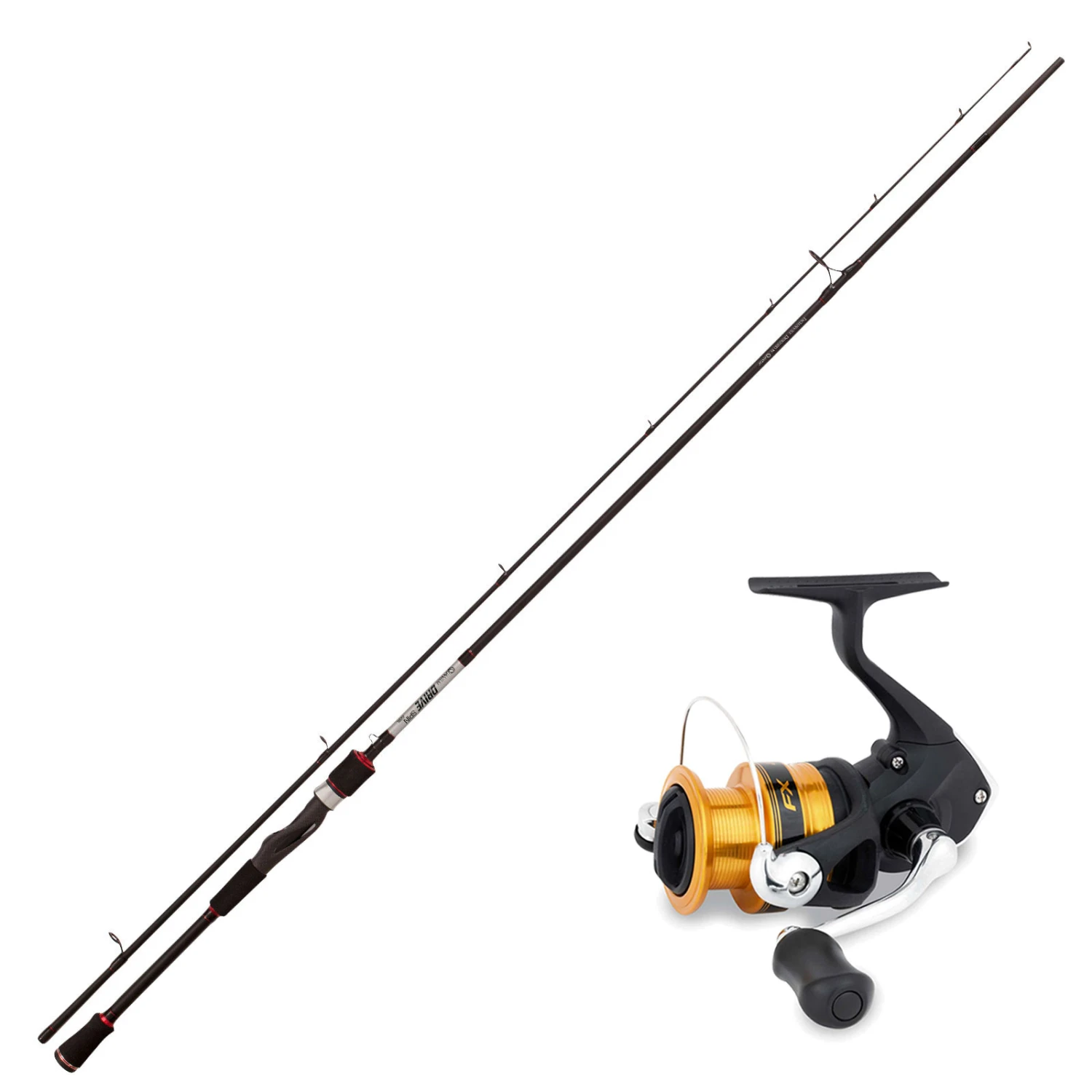 Shimano Quantum Spinn Combo Angelset - Shimano Rolle + Quantum Rute 2,70