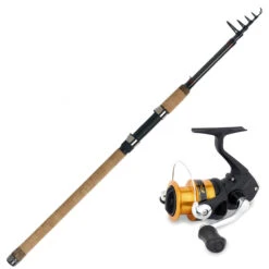 Shimano WFT Forellen Combo Angelset - Shimano Rolle + WFT Telerute 2,75m 5-25g