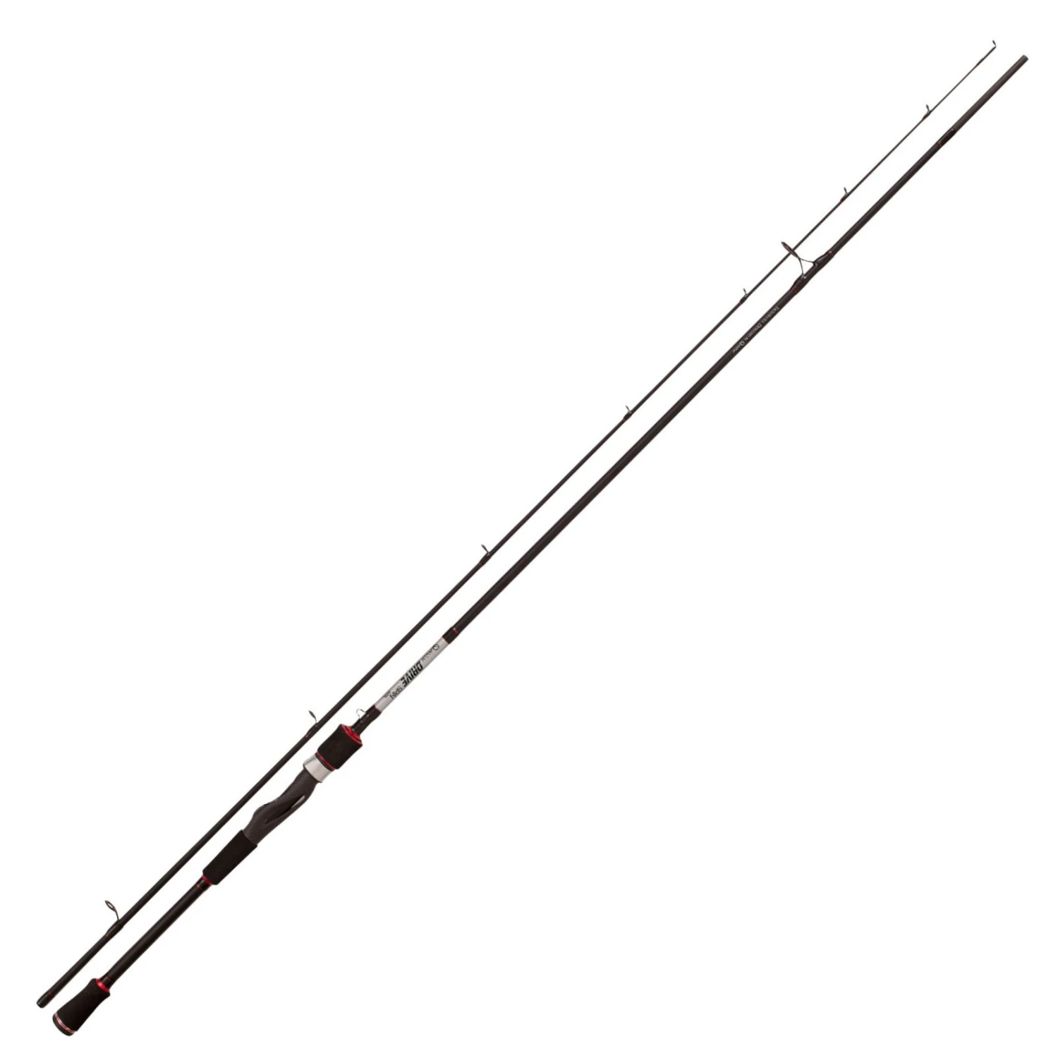 Angelset Hering Gr.XL 11 Teile Rute Rolle Schnur Kescher Vorfach Blei – Bild 2