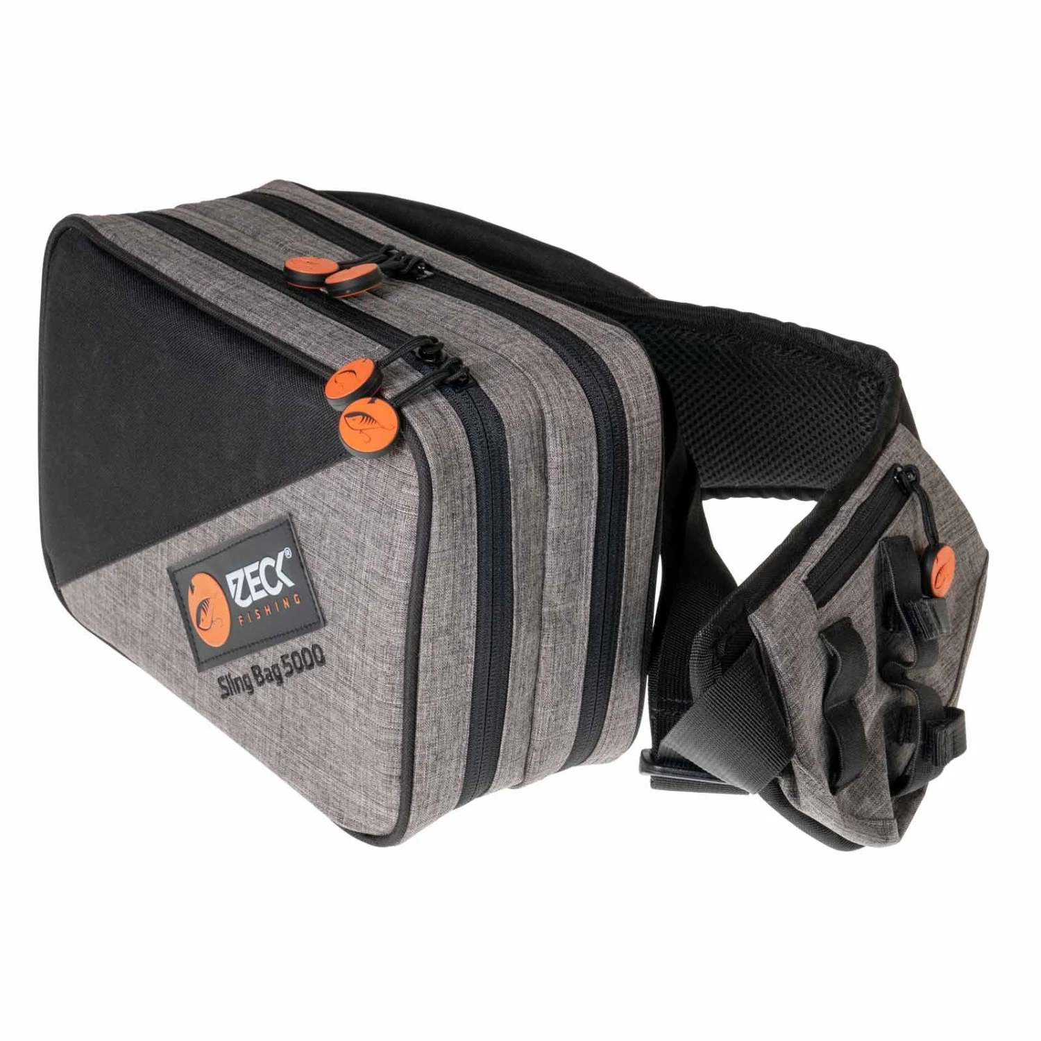 Zeck Sling Bag 5000 + 2 X Tackle Box WP M Angelrucksack Mit Box