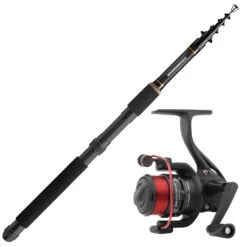 Cormoran 2,70m Teleskoprute & Spro Rolle & Schnur Allround Top Angelset Combo