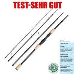 Jackson STL Carbon Travel Spin Spinnrute Reiserute