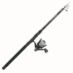 Jenzi Aal Tele Angelcombo 3,00m 40-80g Rute Rolle Schnur Komplett Angelset