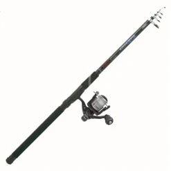 Jenzi Allround Tele Combo 3,00m 30-60g Rute Rolle Schnur Komplett Angelset