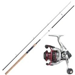 WFT Spinnrute Mit Quantum Angelrolle - Zander Angeln - Combo Komplett Angelset