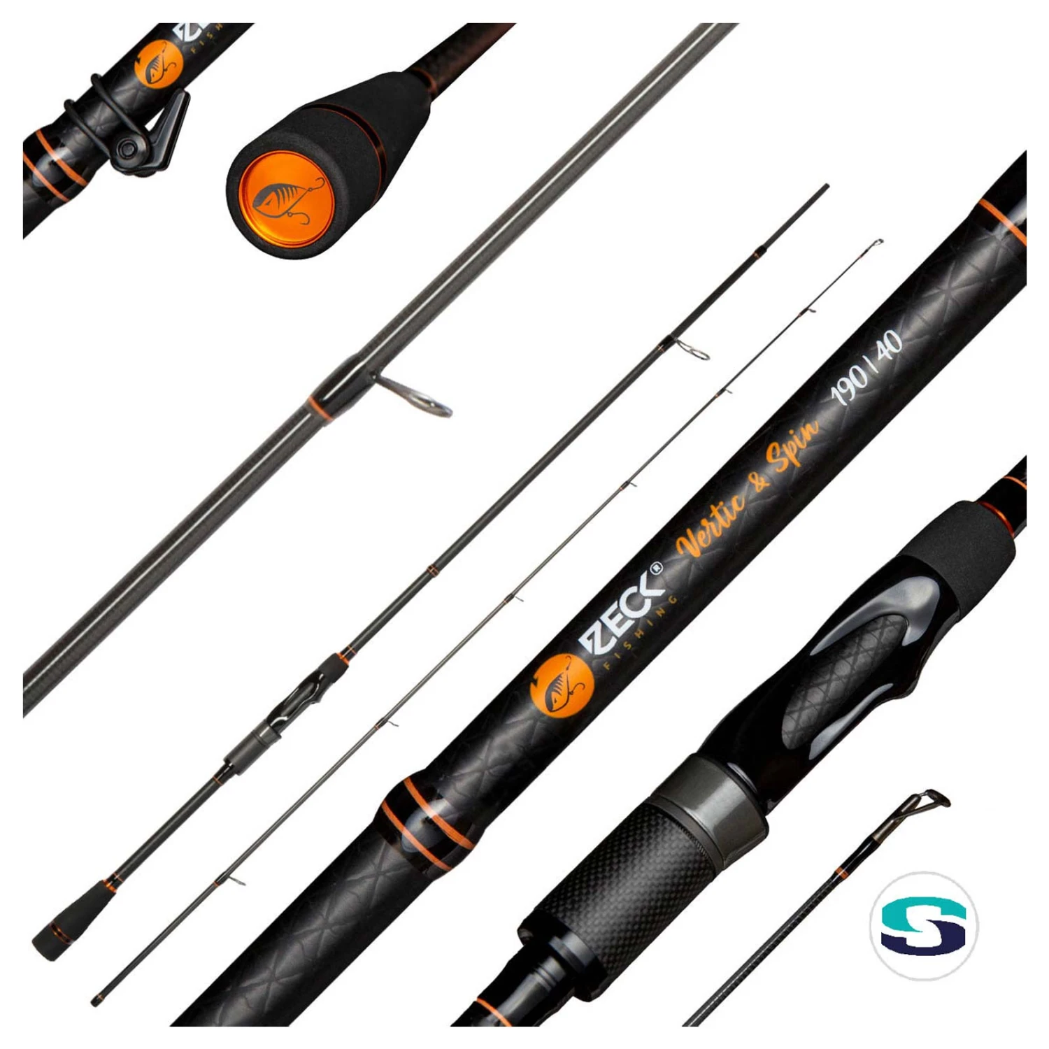 Zeck Vertic & Spin 190/40 Rute – Bild 2